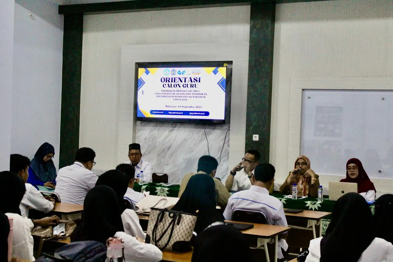 Sebanyak 36 Mahasiswa Program Profesi Guru Gelombang 2 Tahun 2024 di FKIP Unismuh Makassar Resmi Digelar Orientasi
