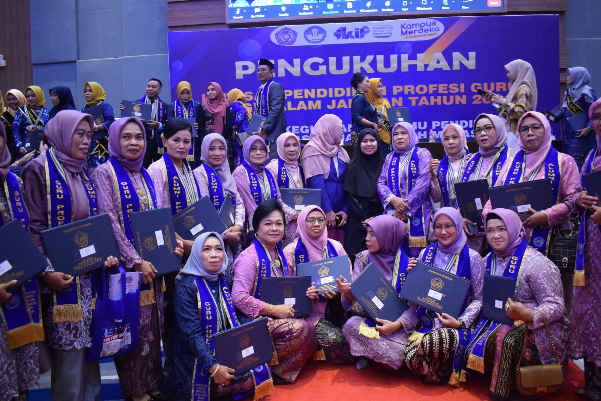 Pengukuhan Pendidikan Profesi Guru DALAM JABATAN Angkatan 2 Tahun 2024
