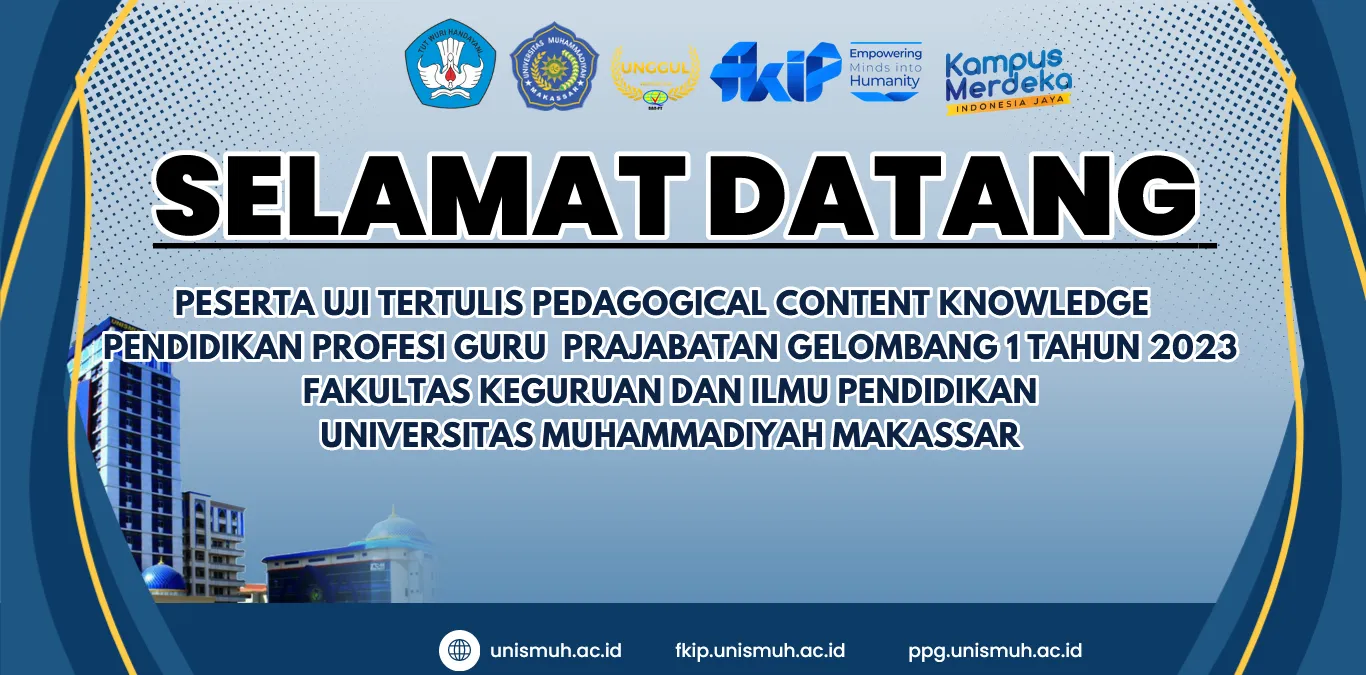MAHASISWA PPG UNISMUH MAKASSAR MENGIKUTI UJIAN PCK UKPPPG